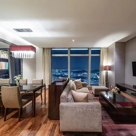 Oakwood Premier Incheon Aparthotel Exterior photo